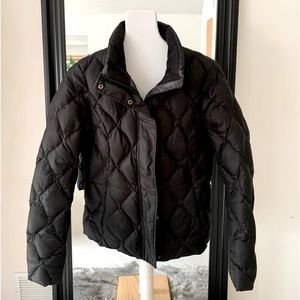 Eddie Bauer Black Premium Down Coat